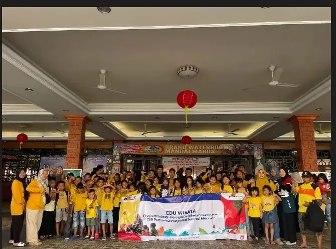 kegiatan edu wisata bersama siswa anak percaya diri dan pengurus shelter puanmakari yang di sponsori oleh CSR PT Pertamina Patraniaga